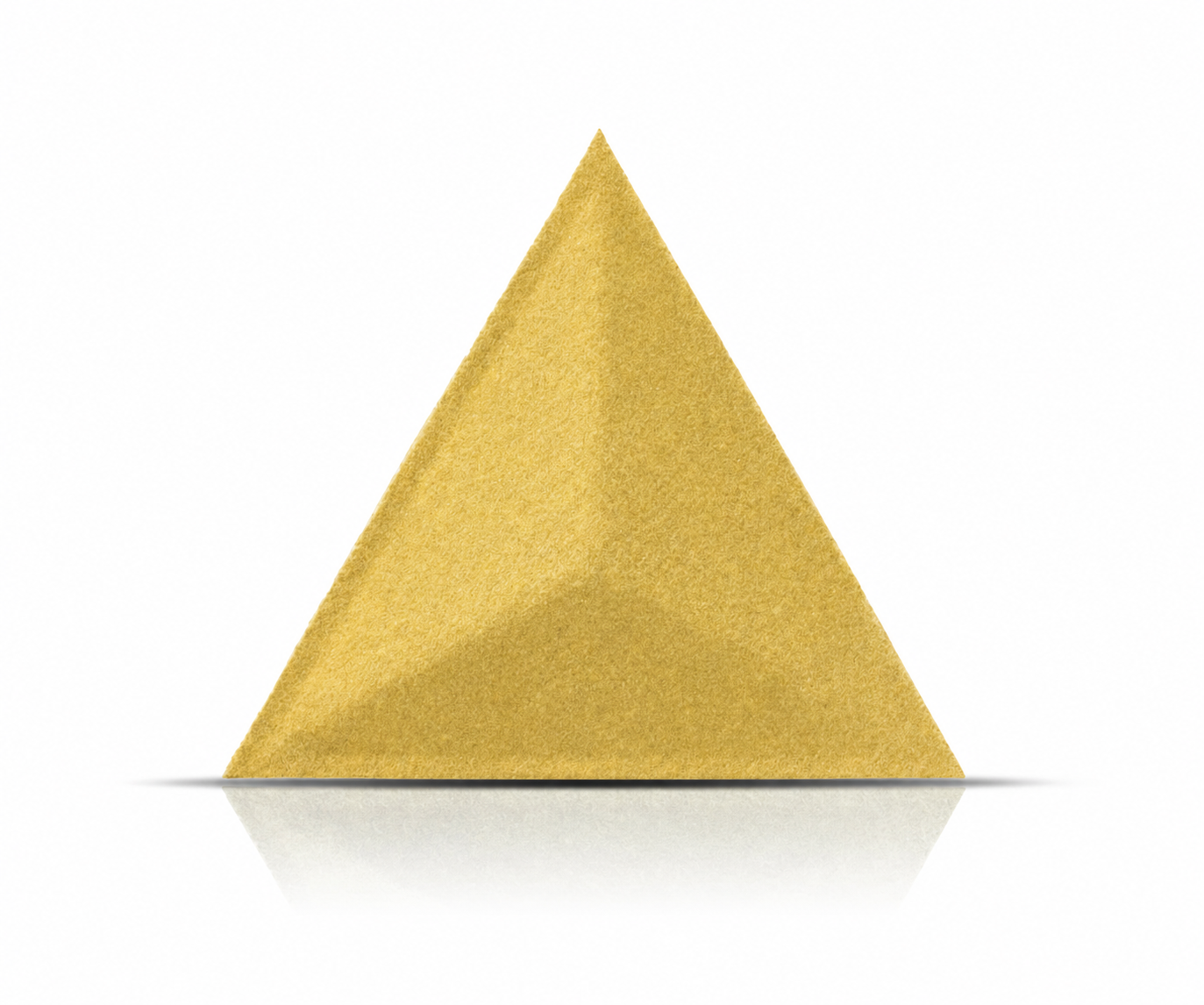 Panou acustic PET Felt 3D Longan Yellow, 334.6*290.1*50mm