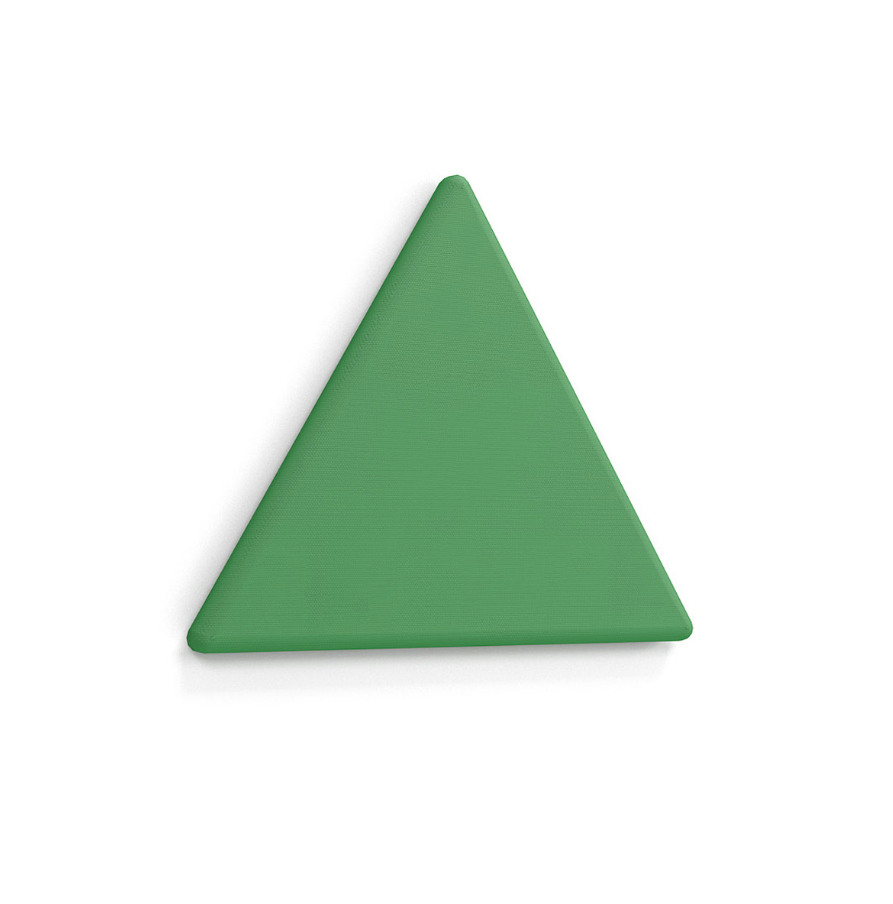 Panou acustic 3D MF-14Green+Black, 1000*2400*14mm